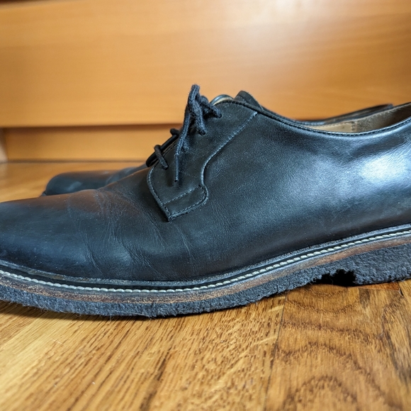 APC Derby calfskin leather crepe sole shoe men 8 US 41 EU - Picture 3 of 8